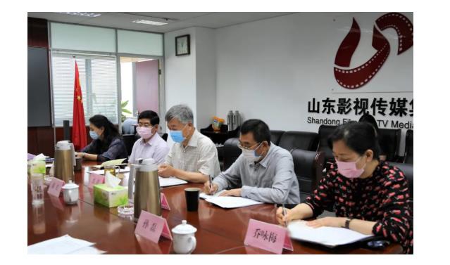 駐省委宣傳部紀檢監察組到(dào)山影集團調研指導 駐省委宣傳部紀檢監察組到(dào)山影集團調研指導