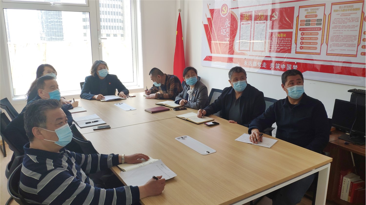 集團各黨支部三月認真開(kāi)展黨史學習教育